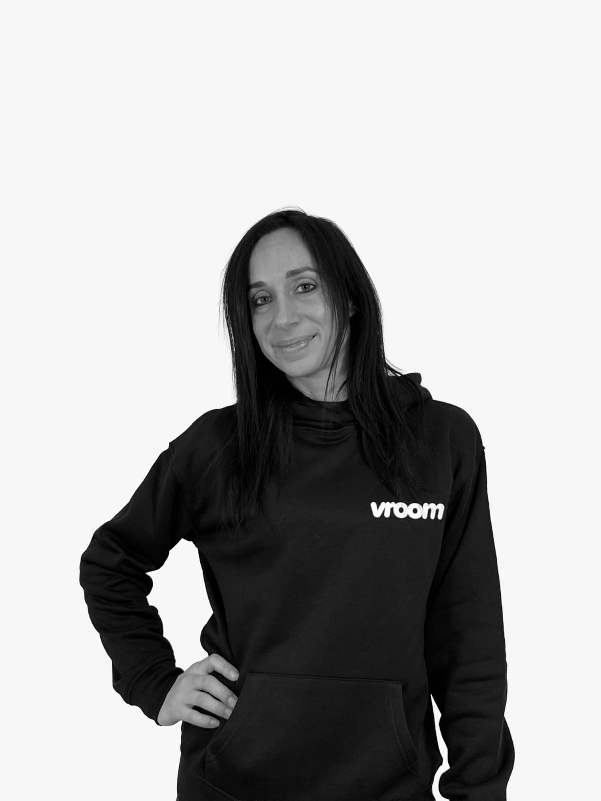 Federica T. black and white